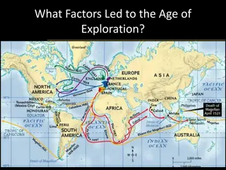 Factors and Impacts of the Age of Exploration