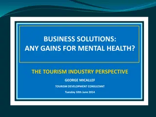 Challenges and Strategies in Tourism Development: A Mental Health Perspective