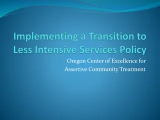 Transition Planning for Community Treatment Programs