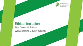 Promoting Ethical Inclusion in Education: A Case Study from Warwickshire