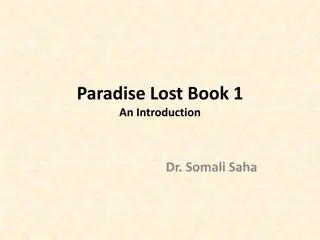 Paradise Lost: An Epic Exploration of Milton's Masterpiece