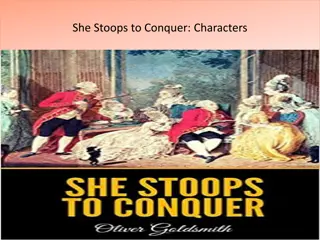 She Stoops to Conquer: A Comedy of Manners Analysis