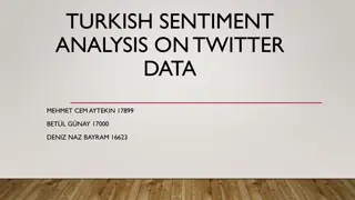 Implementing Turkish Sentiment Analysis on Twitter Data Using Semi-Supervised Learning