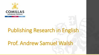 Mastering Conclusions in English Publishing Research