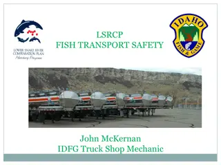 Fish Transport Safety Procedures for Truck Mechanics