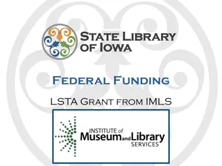 Iowa Library Services - IMLS Grant Funding and Resource Allocation