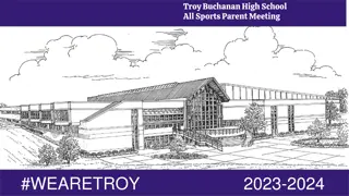 Troy Buchanan High School All Sports Parent Meeting 2023-2024 Information