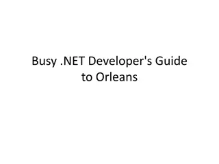 Exploring Microsoft Orleans: A .NET Developer's Guide