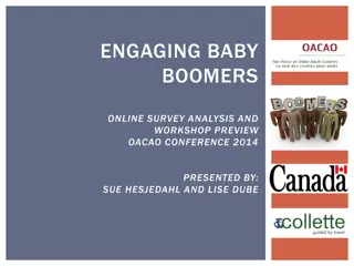 Understanding and Engaging Baby Boomers in Community Programs