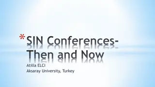 Evolution of SIN Conferences Over the Years