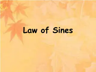 Understanding the Law of Sines for Solving Oblique Triangles