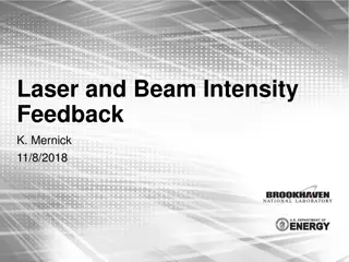 Intensity Feedback System for Laser Beam Control