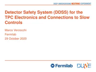 Detector Safety System (DDSS) for TPC Electronics and Connections to Slow Controls