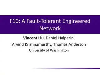 Fault-Tolerant Engineered Networks Overview