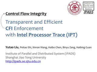 Transparent and Efficient CFI Enforcement with Intel Processor Trace