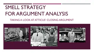 Unveiling Persuasive Strategies in Atticus' Closing Argument