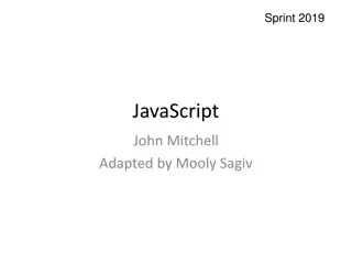 JavaScript: A Brief Overview