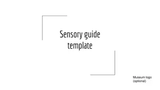 Sensory Guide for Museum Exhibition Spaces