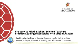 Enhancing Science Teaching Practices Through Virtual Avatar Discussions