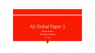 AS Global Paper 1 Evaluation Techniques and Skills