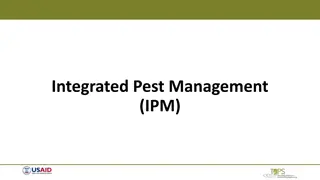 Integrated Pest Management (IPM)