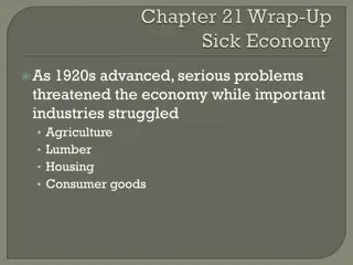 Economic Challenges of the 1920s: From Prosperity to Crisis