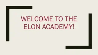 Elon Academy Program Overview and Support Information