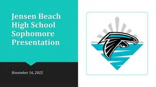 Jensen Beach High School Sophomore Presentation Information