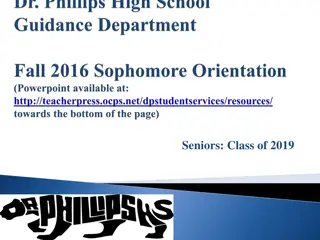 Graduation Requirements and Postsecondary Goals Information for Seniors - Class of 2019