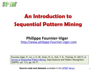 Introduction to Sequential Pattern Mining Overview