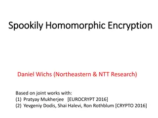 Spookily Homomorphic Encryption Explained