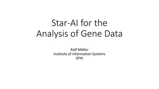 Star-AI for Genetic Data Analysis: Incorporating Knowledge in Statistical Modeling