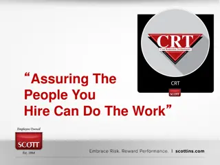 Enhancing Workplace Safety Through CRT Testing Programs