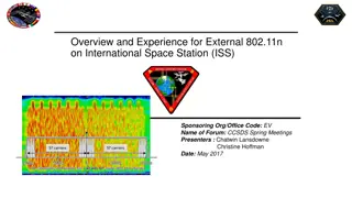 Overview of External Wireless Communication System on International Space Station (ISS)