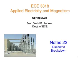 Dielectric Breakdown in Electrical Systems