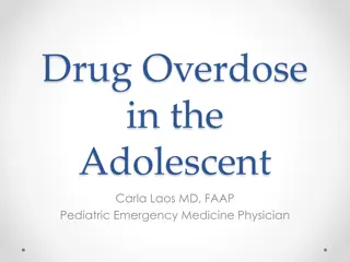 Adolescent Drug Overdose and Suicide Risks