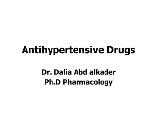 Hypertension and Antihypertensive Drugs