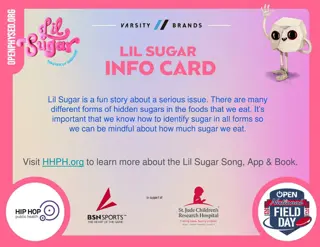 Fun Activities and Challenges with Lil Sugar for Health Awareness