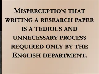 Demystifying the Research and Writing Process for Academic Success