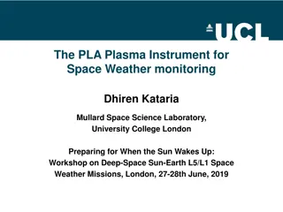 Advancements in Plasma Instruments for Space Weather Monitoring