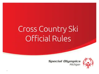 Official Rules and Guidelines for Cross-Country Skiing in Michigan