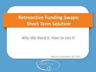 Retroactive Funding Swaps: Addressing Financial Issues in ConnectCarolina