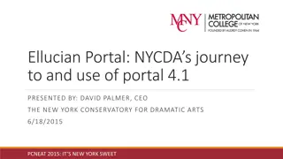 Ellucian Portal: NYCDAs Journey and Upgrade Process