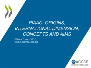 PIAAC: Origins, Objectives, and Design Features