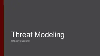 Threat Modeling and Offensive Security