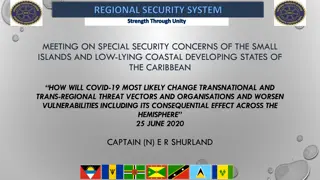 Impacts of COVID-19 on Small Islands and Developing States in the Caribbean