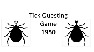 Tick Questing Game 1950 - Fun Temperature-based Card Game