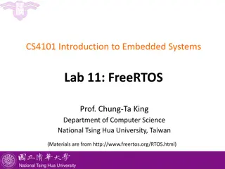 FreeRTOS for Real-Time Embedded Systems