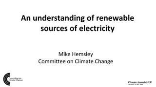 Renewable Sources of Electricity and the Need for System Flexibility