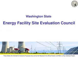 Overview of Washington State Energy Facility Site Evaluation Council (EFSEC)